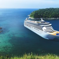 cruise ship polluting