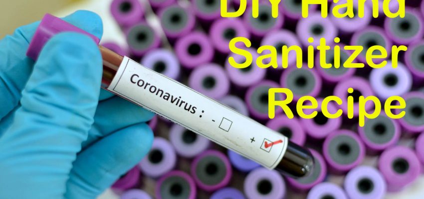 Hand sanitizer recipe